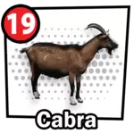 Animalito Cabra número 19 - Chance Con Animalitos 27 de Agosto de 2026