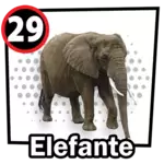 Animalito Elefante número 29 - Chance Con Animalitos 09 de Septiembre de 2026