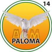 Animalito Paloma número 14 - Granjazo 15 de Septiembre de 2026