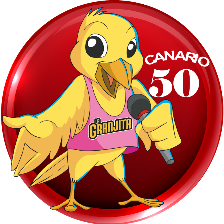 Animalito Canario número 50 - Granjita Plus