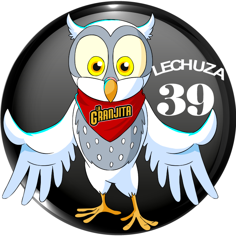 Animalito Lechuza número 39 - Granjita Plus 12 de Octubre de 2026