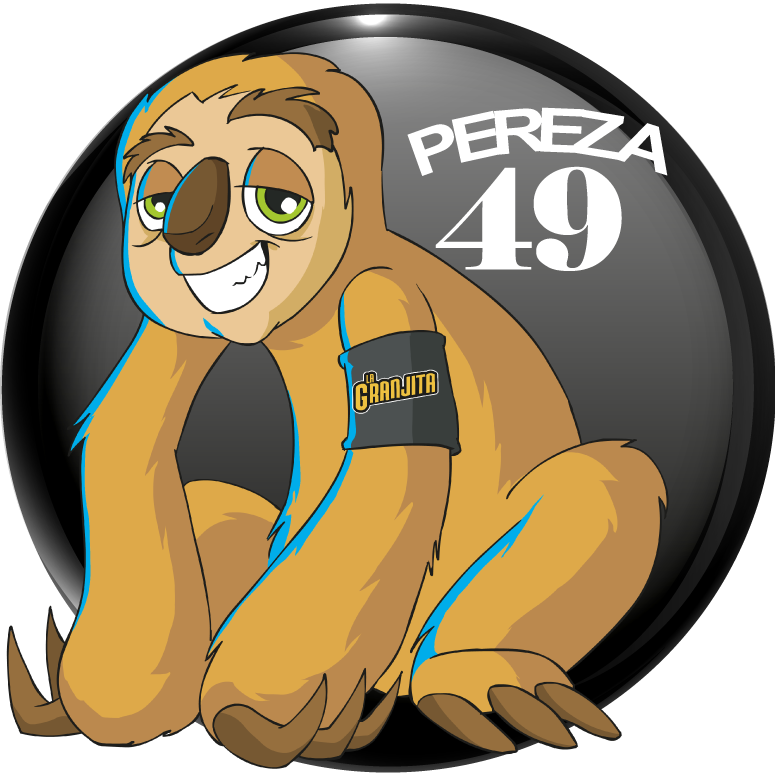 Animalito Pereza número 49 - Granjita Plus 28 de Agosto de 2026
