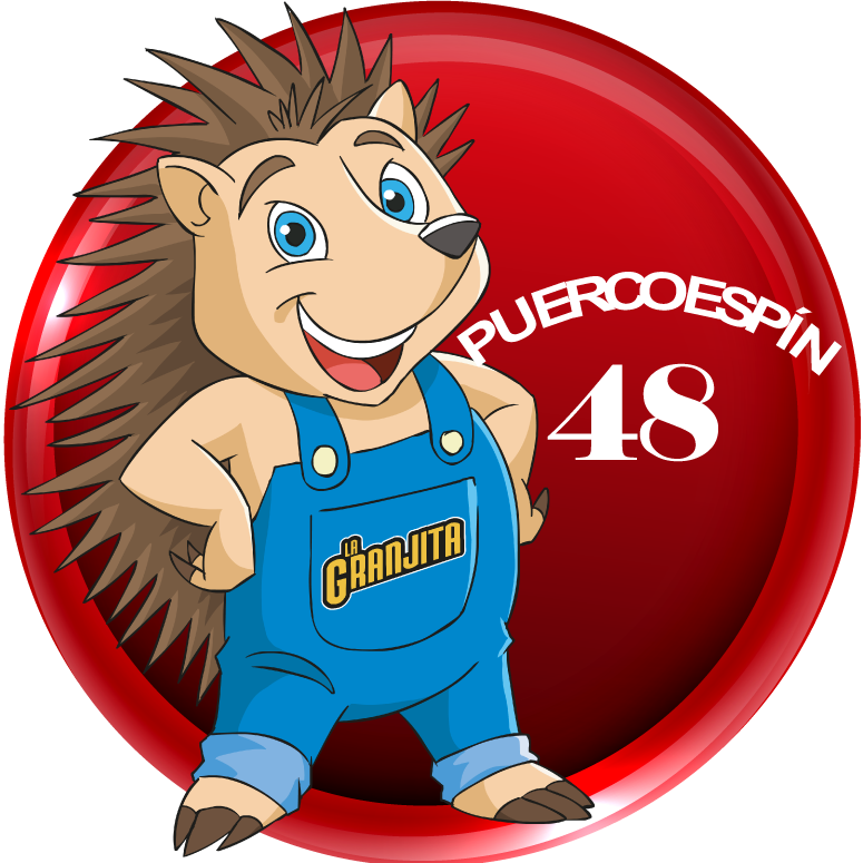 Animalito Puercoespín número 48 - Granjita Plus 15 de Septiembre de 2026