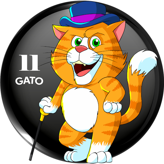 Animalito Gato número 11 - La Granjita 26 de Agosto de 2026
