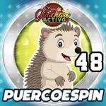 Animalito Puercoespín número 48 - Loto Chaima 15 de Septiembre de 2026