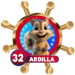 Animalito Ardilla número 32 - Mega Animal 40 28 de Agosto de 2026