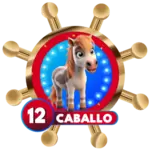 Animalito Caballo número 12 - Mega Animal 40 28 de Agosto de 2026