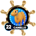 Animalito Camello número 22 - Mega Animal 40 28 de Agosto de 2026