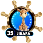 Animalito Jirafa número 35 - Mega Animal 40 28 de Agosto de 2026
