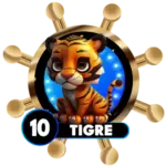 Animalito Tigre número 10 - Mega Animal 40 28 de Agosto de 2026