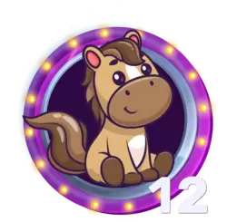 Animalito Caballo número 12 - Monje Millonario 26 de Agosto de 2026