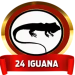 Animalito Iguana número 24 - Ruleta Activa 12 de Octubre de 2026